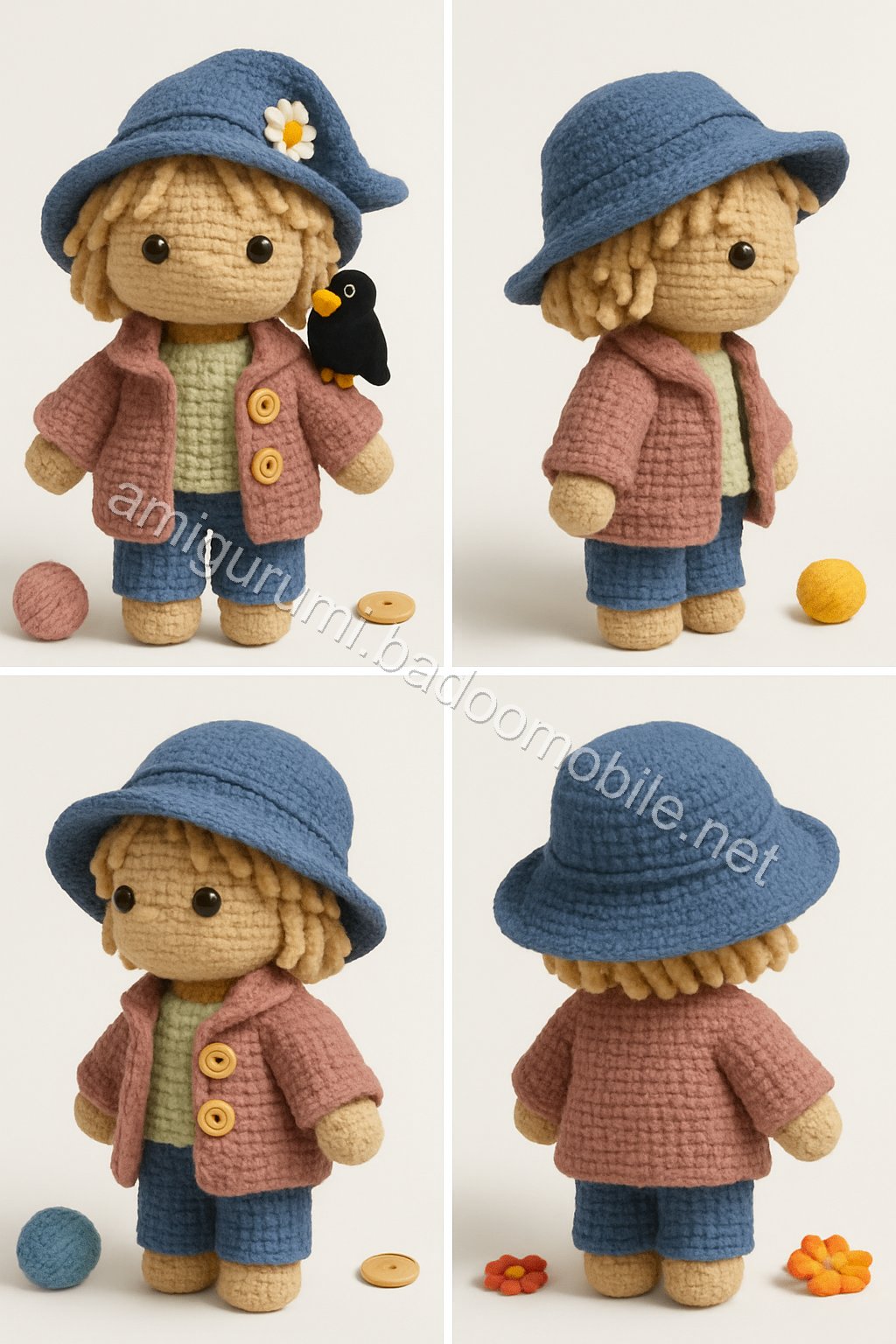 Amigurumi Scarecrow Free Pattern