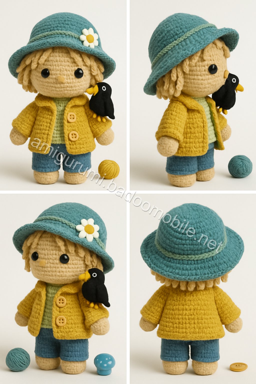 Amigurumi Scarecrow Free Pattern