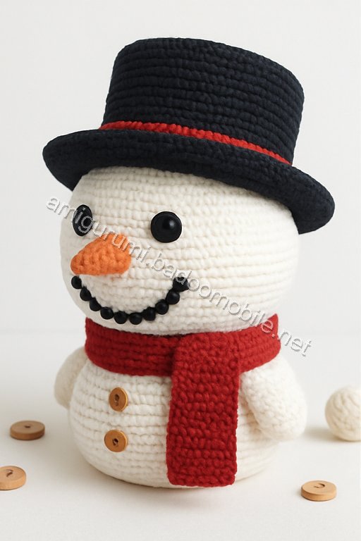 Amigurumi Snowman Free Pattern