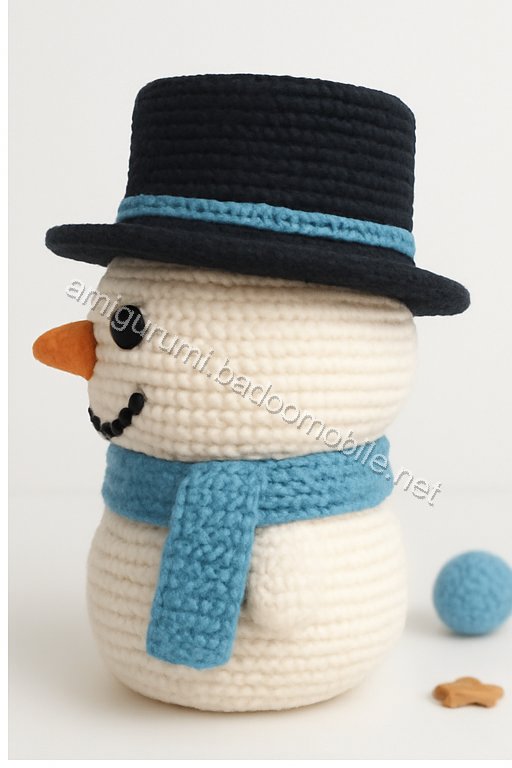 Amigurumi Snowman Free Pattern