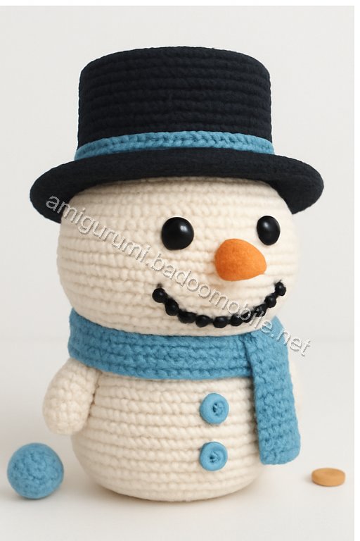 Amigurumi Snowman Free Pattern