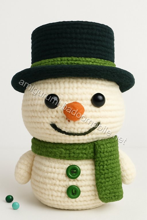 Amigurumi Snowman Free Pattern