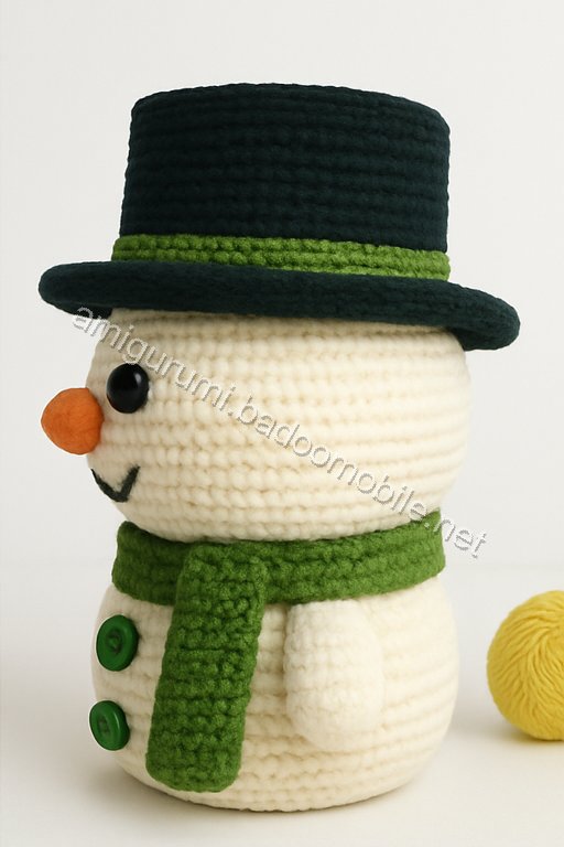 Amigurumi Snowman Free Pattern