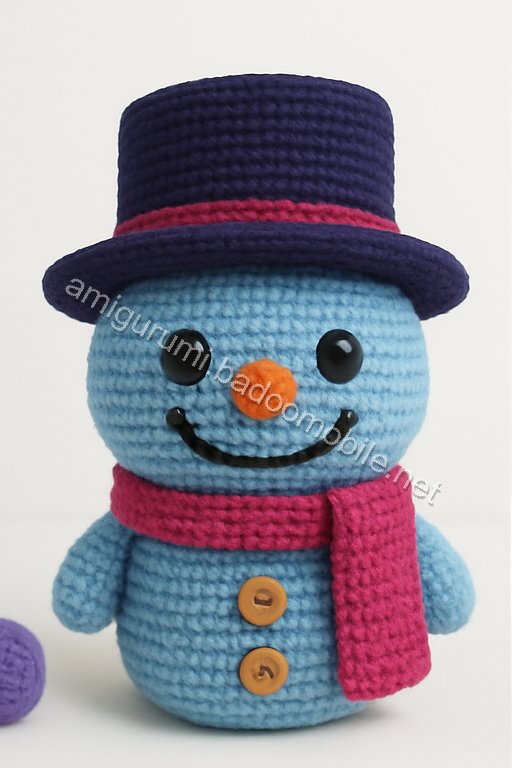 Amigurumi Snowman Free Pattern