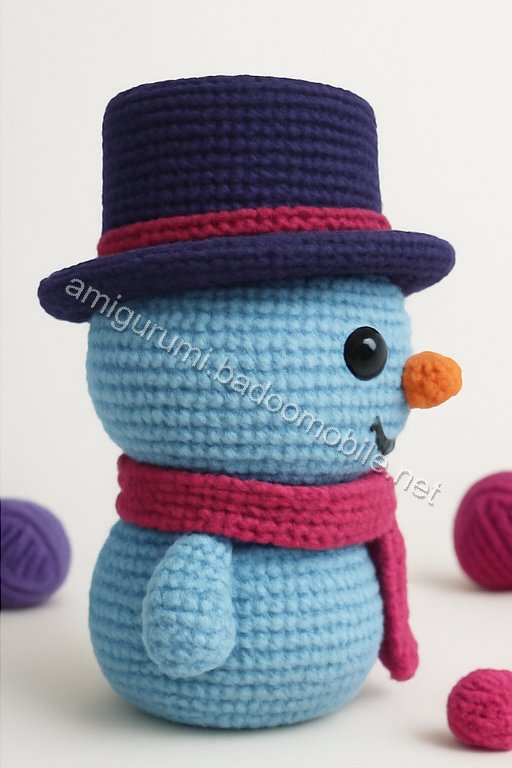 Amigurumi Snowman Free Pattern