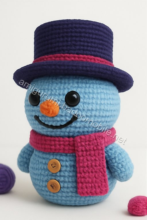 Amigurumi Snowman Free Pattern