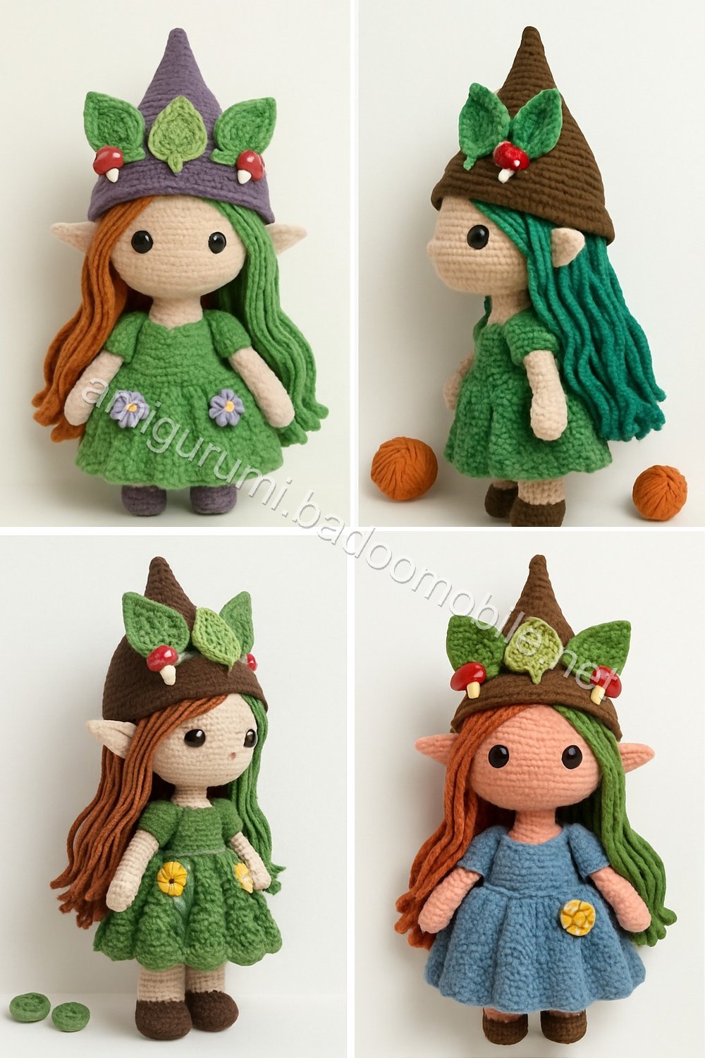 Amigurumi Autumn Forest Sprite Free Pattern