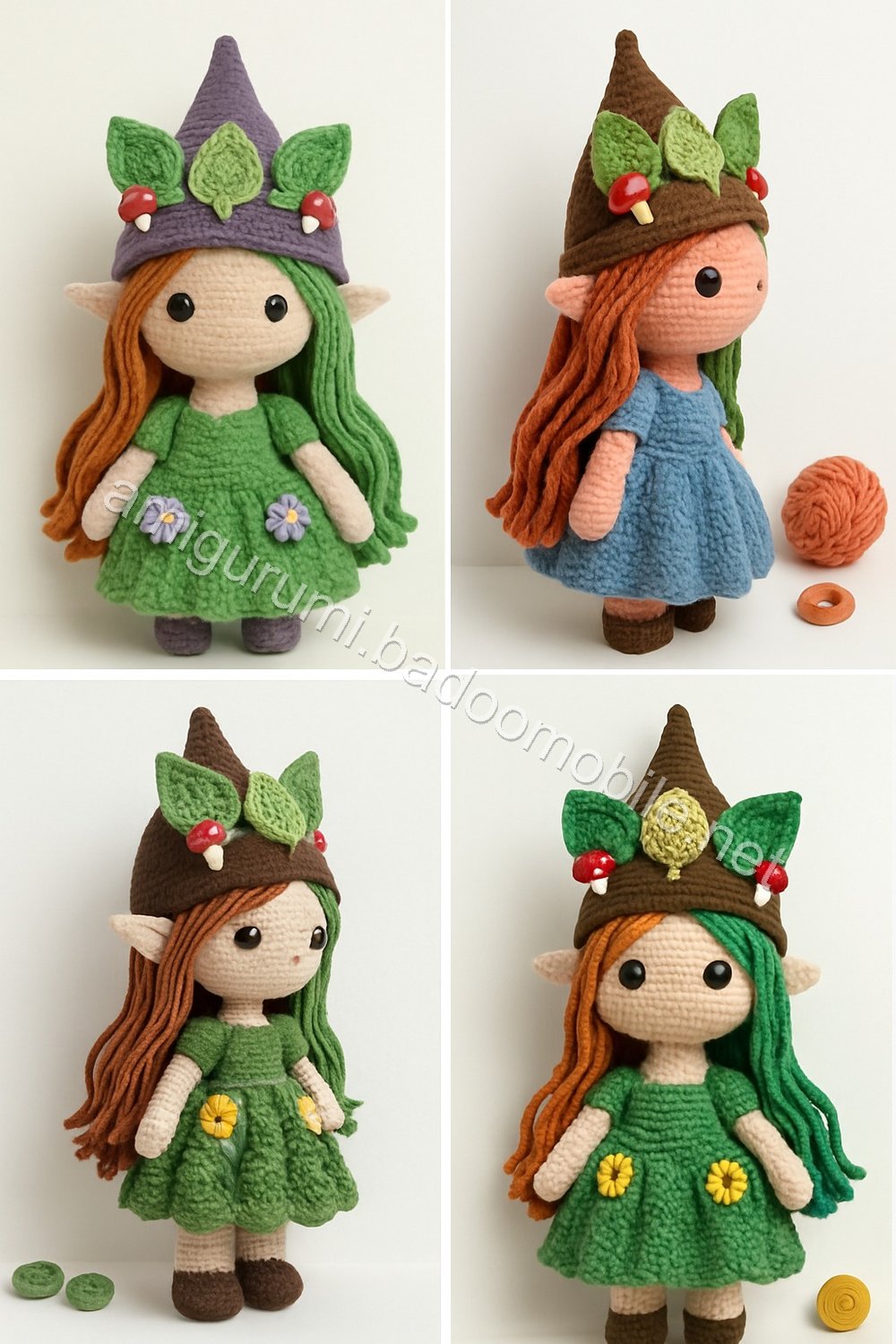 Amigurumi Autumn Forest Sprite Free Pattern