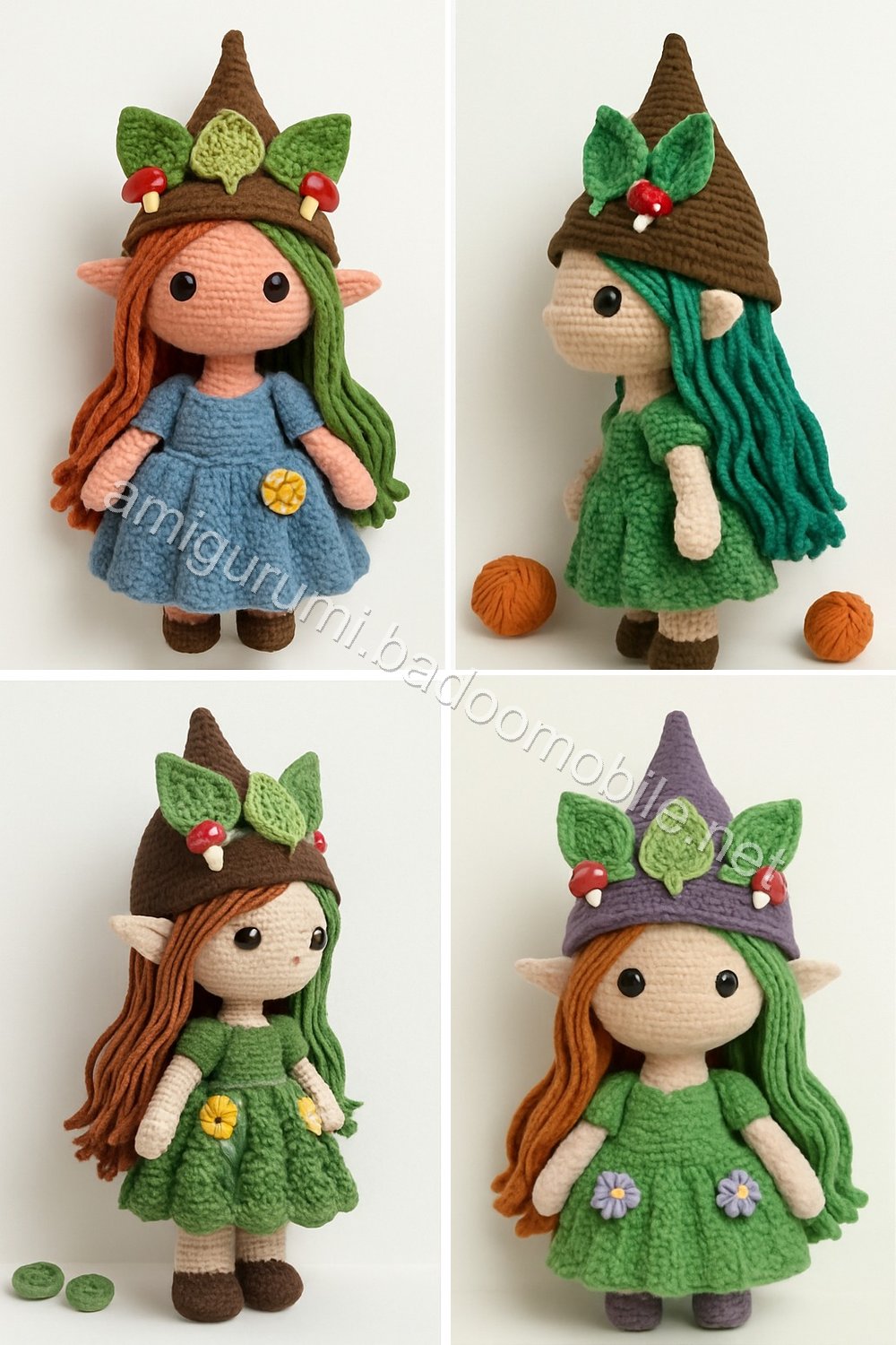 Amigurumi Autumn Forest Sprite Free Pattern