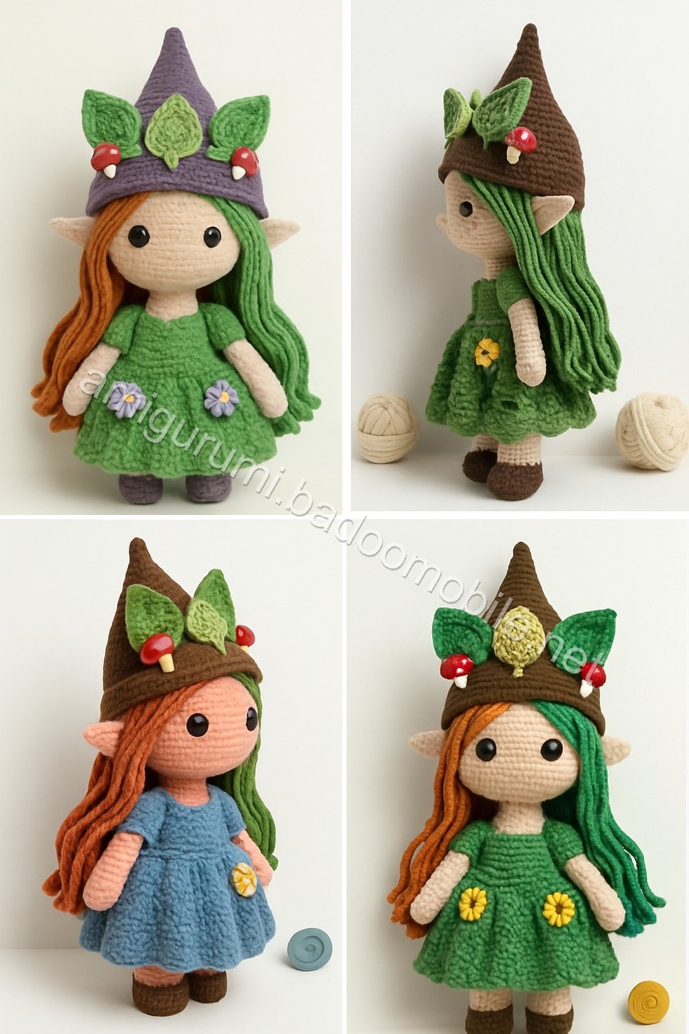 Amigurumi Autumn Forest Sprite Free Pattern