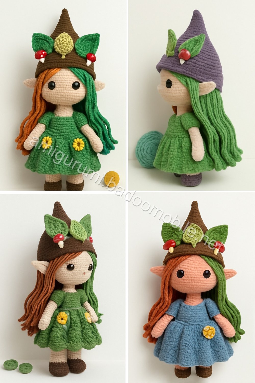 Amigurumi Autumn Forest Sprite Free Pattern