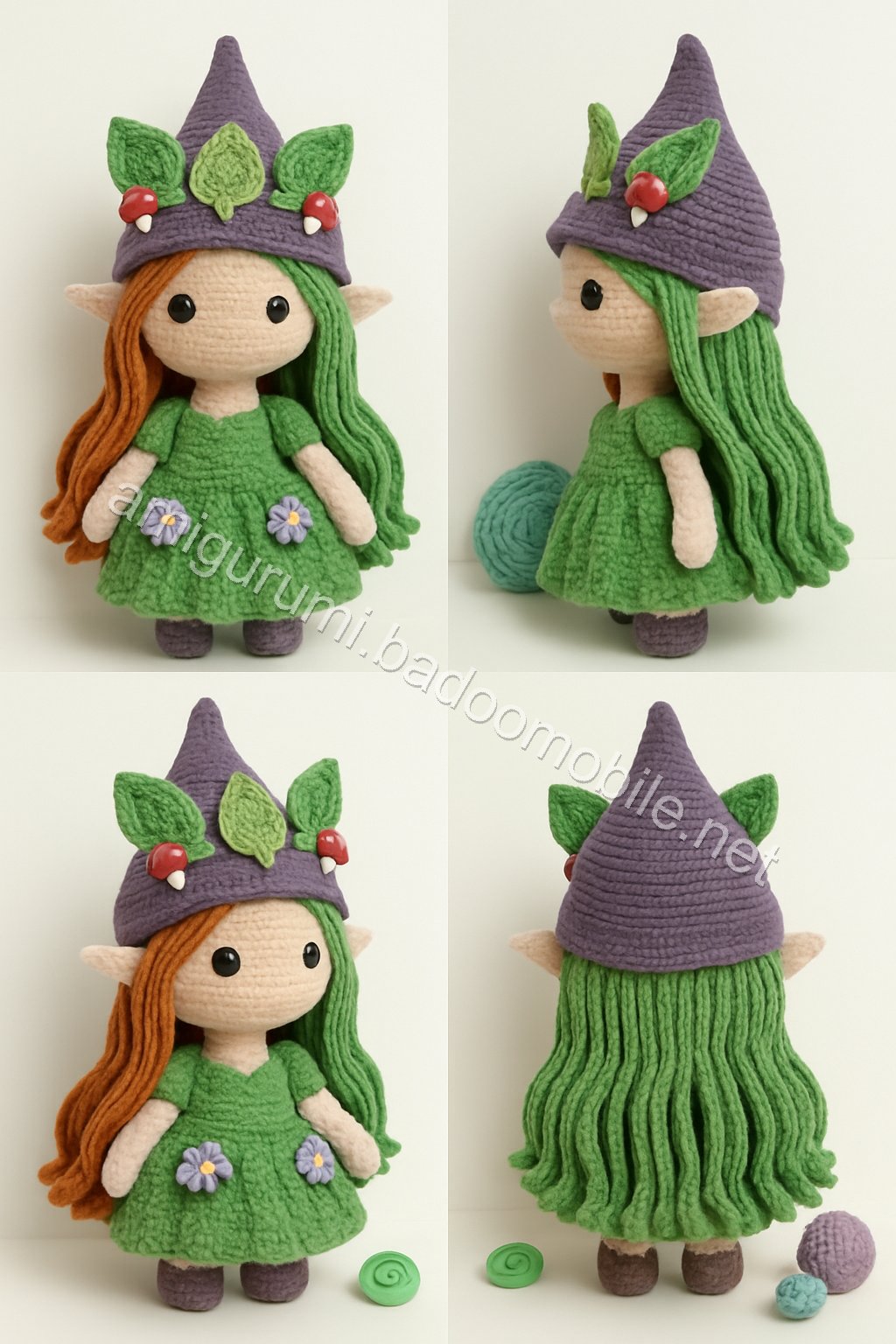Amigurumi Autumn Forest Sprite Free Pattern
