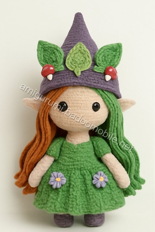 Amigurumi Autumn Forest Sprite Free Pattern