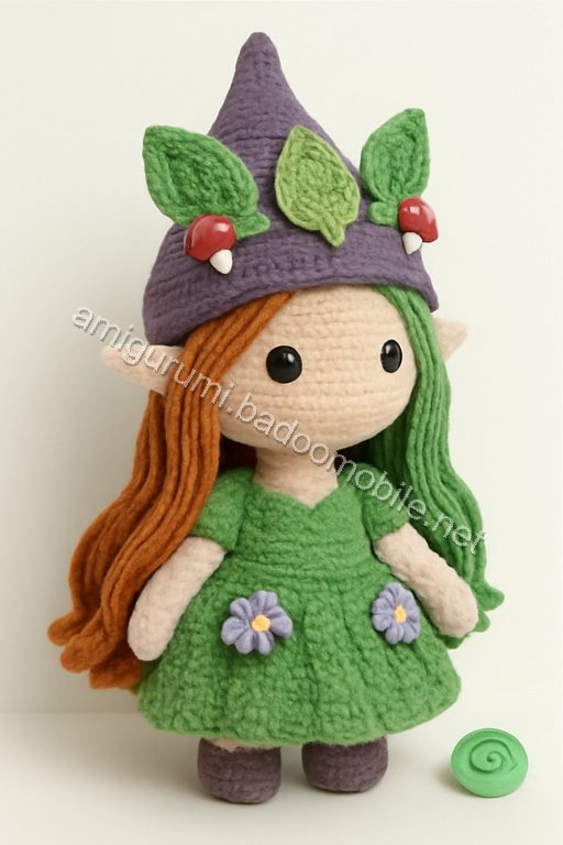 Amigurumi Autumn Forest Sprite Free Pattern