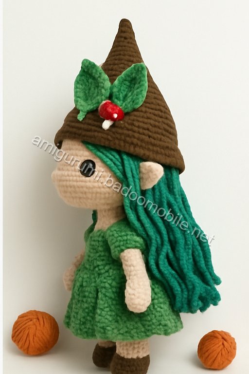 Amigurumi Autumn Forest Sprite Free Pattern