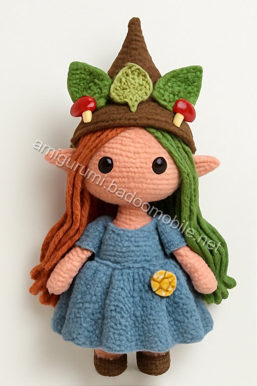 Amigurumi Autumn Forest Sprite Free Pattern