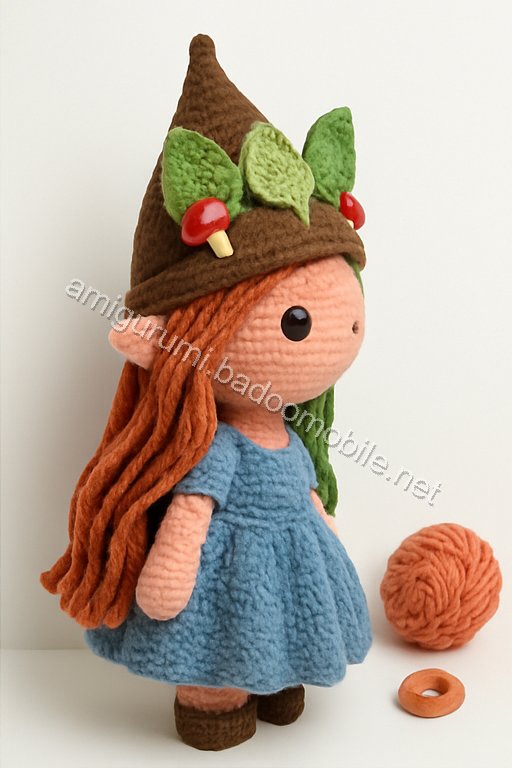 Amigurumi Autumn Forest Sprite Free Pattern