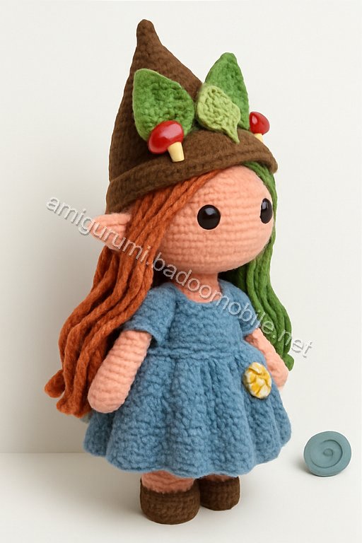 Amigurumi Autumn Forest Sprite Free Pattern