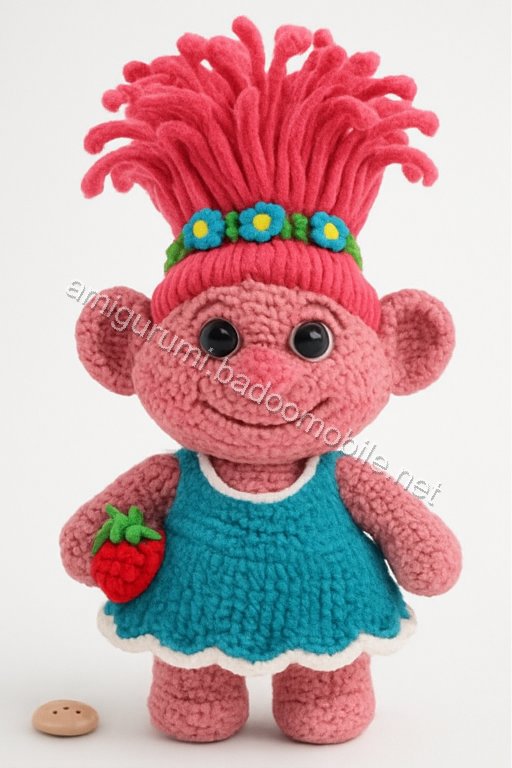 Amigurumi Troll Free Pattern