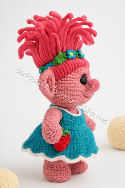 Amigurumi Troll Free Pattern
