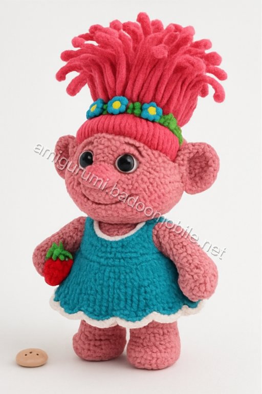Amigurumi Troll Free Pattern