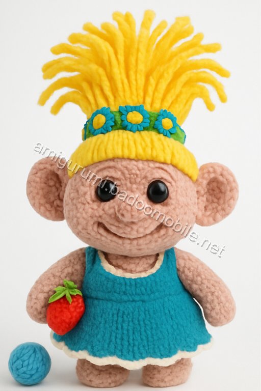 Amigurumi Troll Free Pattern