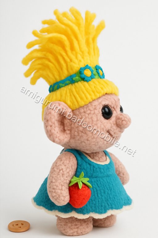 Amigurumi Troll Free Pattern
