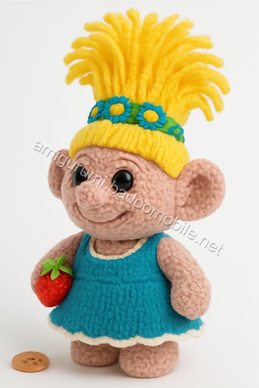 Amigurumi Troll Free Pattern