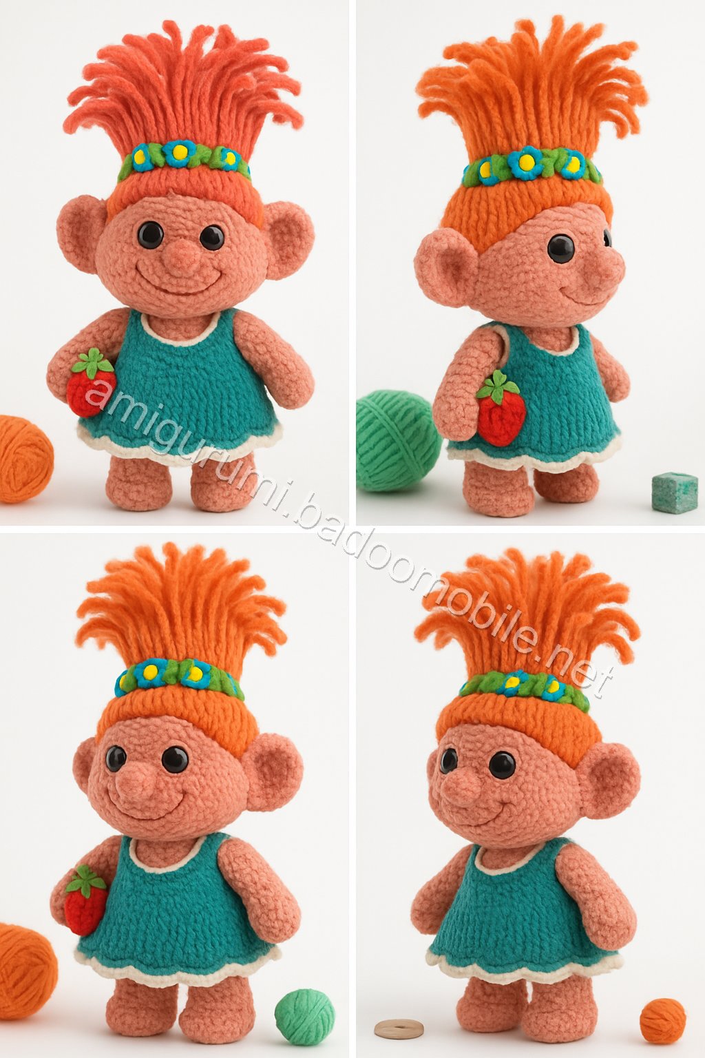 Amigurumi Troll Free Pattern