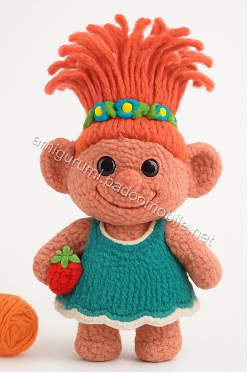 Amigurumi Troll Free Pattern