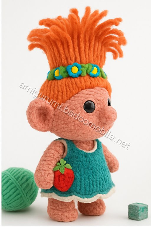 Amigurumi Troll Free Pattern