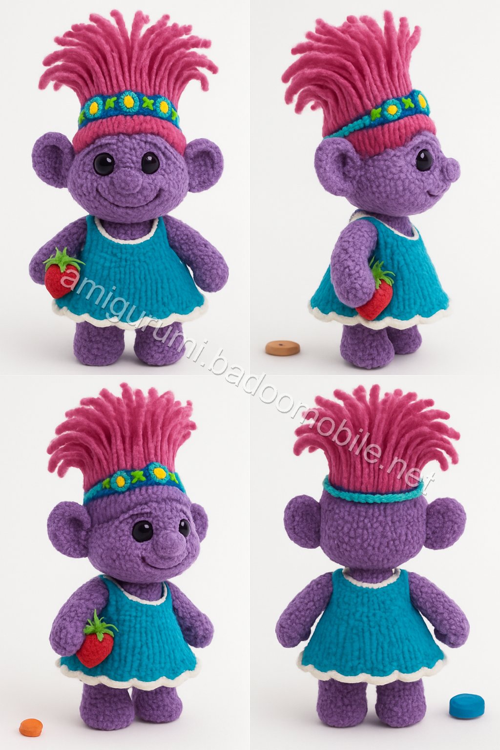 Amigurumi Troll Free Pattern