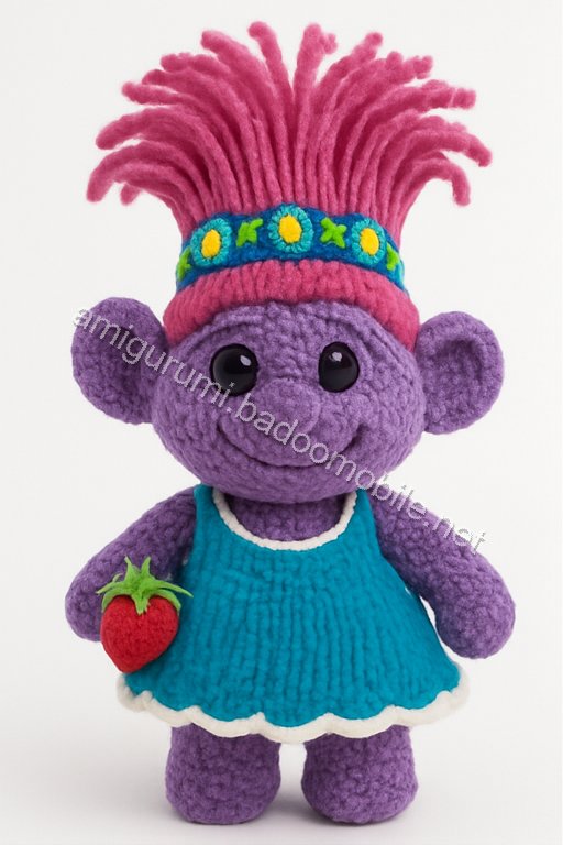 Amigurumi Troll Free Pattern