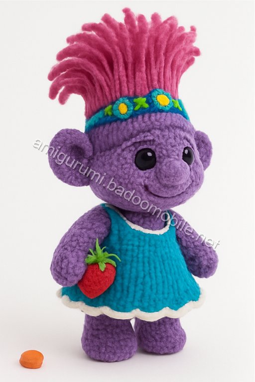 Amigurumi Troll Free Pattern