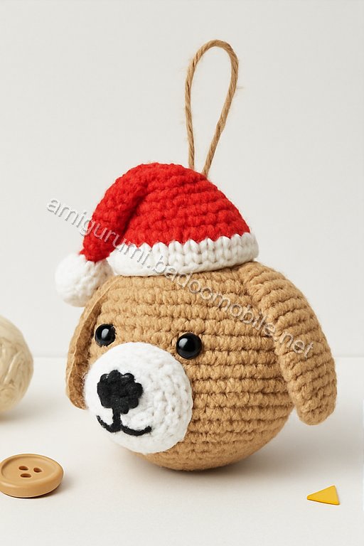 Amigurumi Christmas Cat Dog Free Pattern