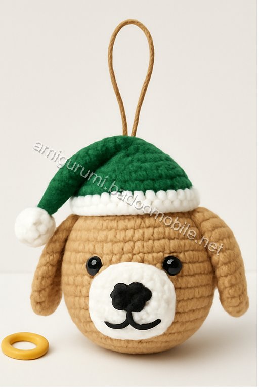Amigurumi Christmas Cat Dog Free Pattern