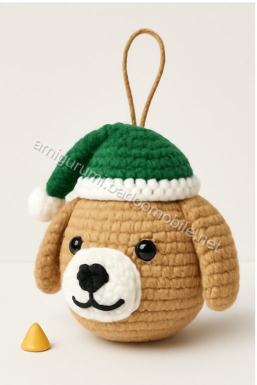 Amigurumi Christmas Cat Dog Free Pattern