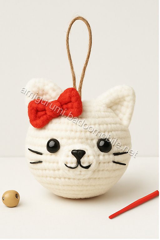 Amigurumi Christmas Cat Dog Free Pattern