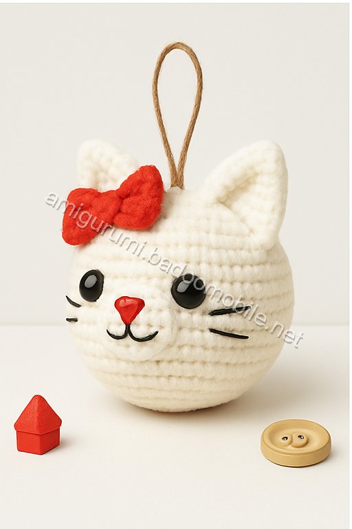 Amigurumi Christmas Cat Dog Free Pattern