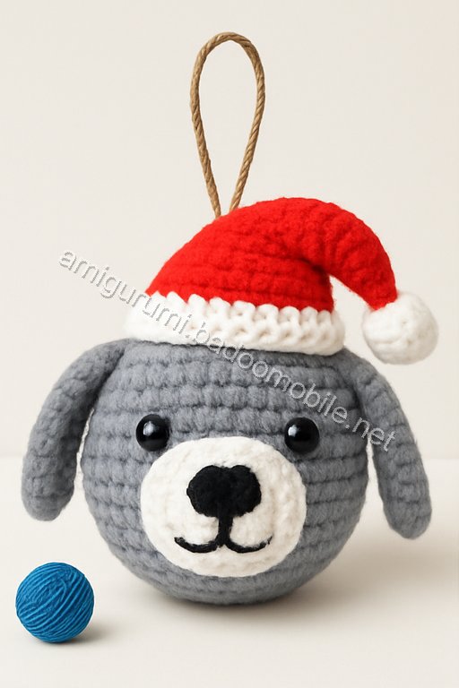 Amigurumi Christmas Cat Dog Free Pattern