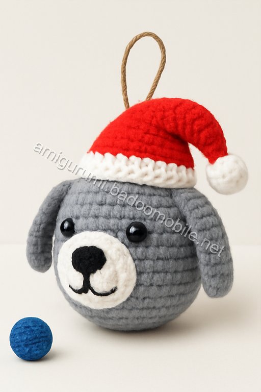 Amigurumi Christmas Cat Dog Free Pattern