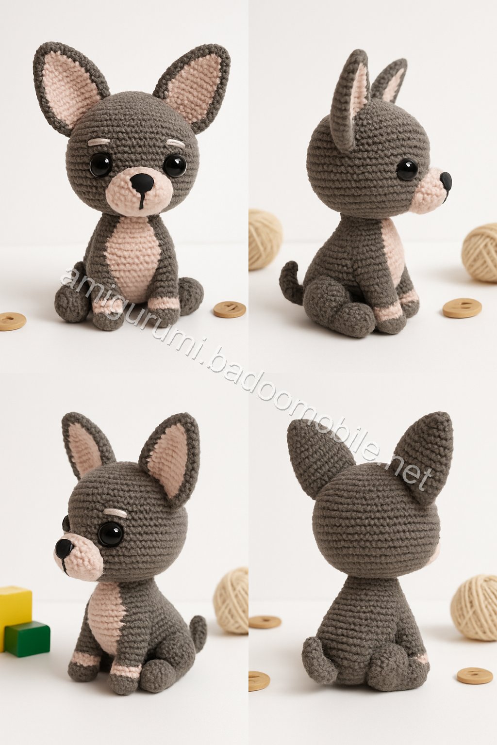 Amigurumi Chihuahua Free Pattern