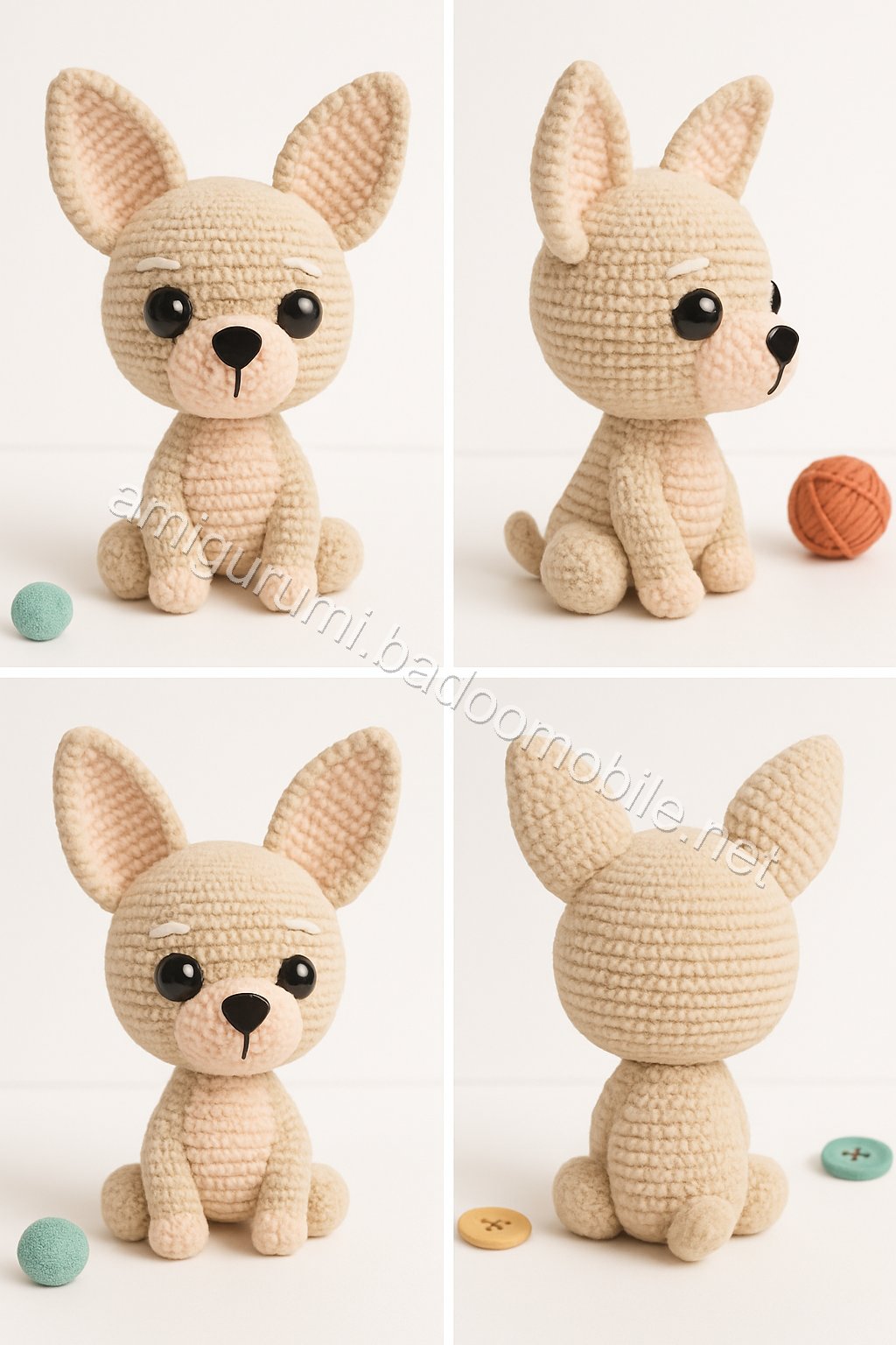 Amigurumi Chihuahua Free Pattern