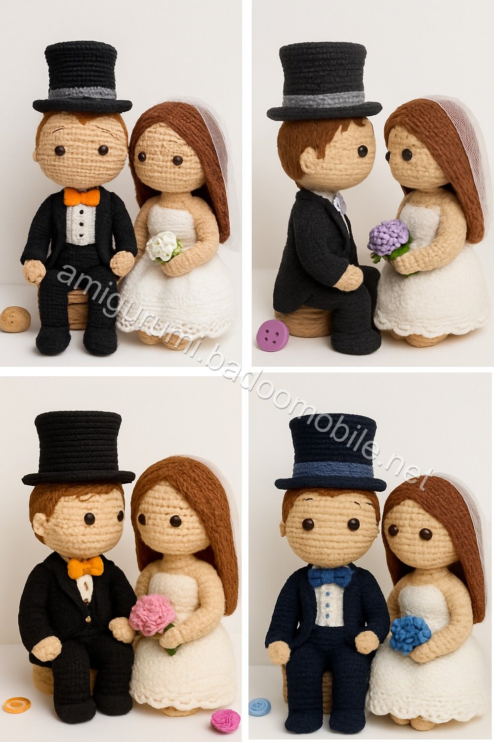 Amigurumi Romantic Couple Free Pattern