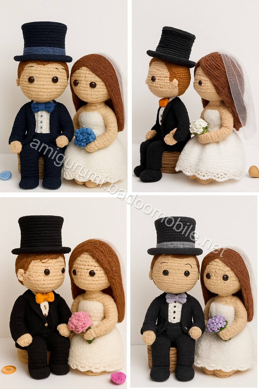 Amigurumi Romantic Couple Free Pattern