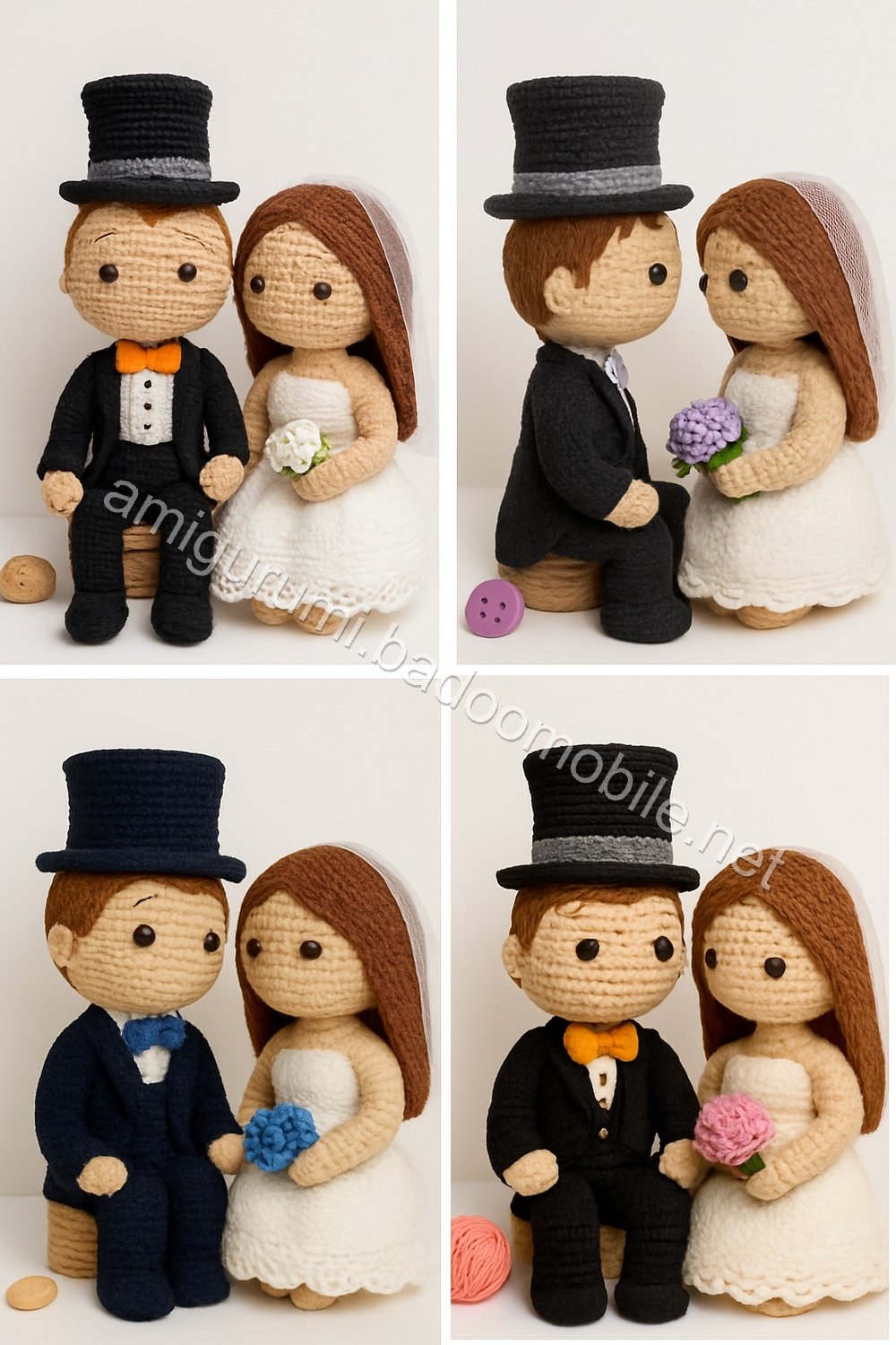 Amigurumi Romantic Couple Free Pattern