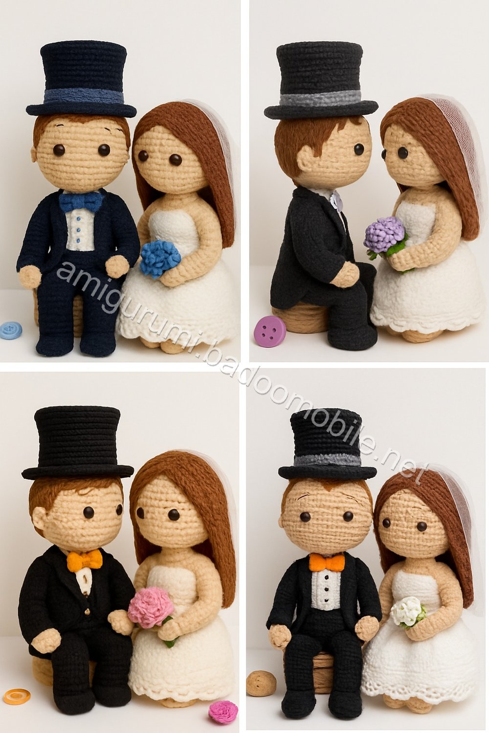 Amigurumi Romantic Couple Free Pattern