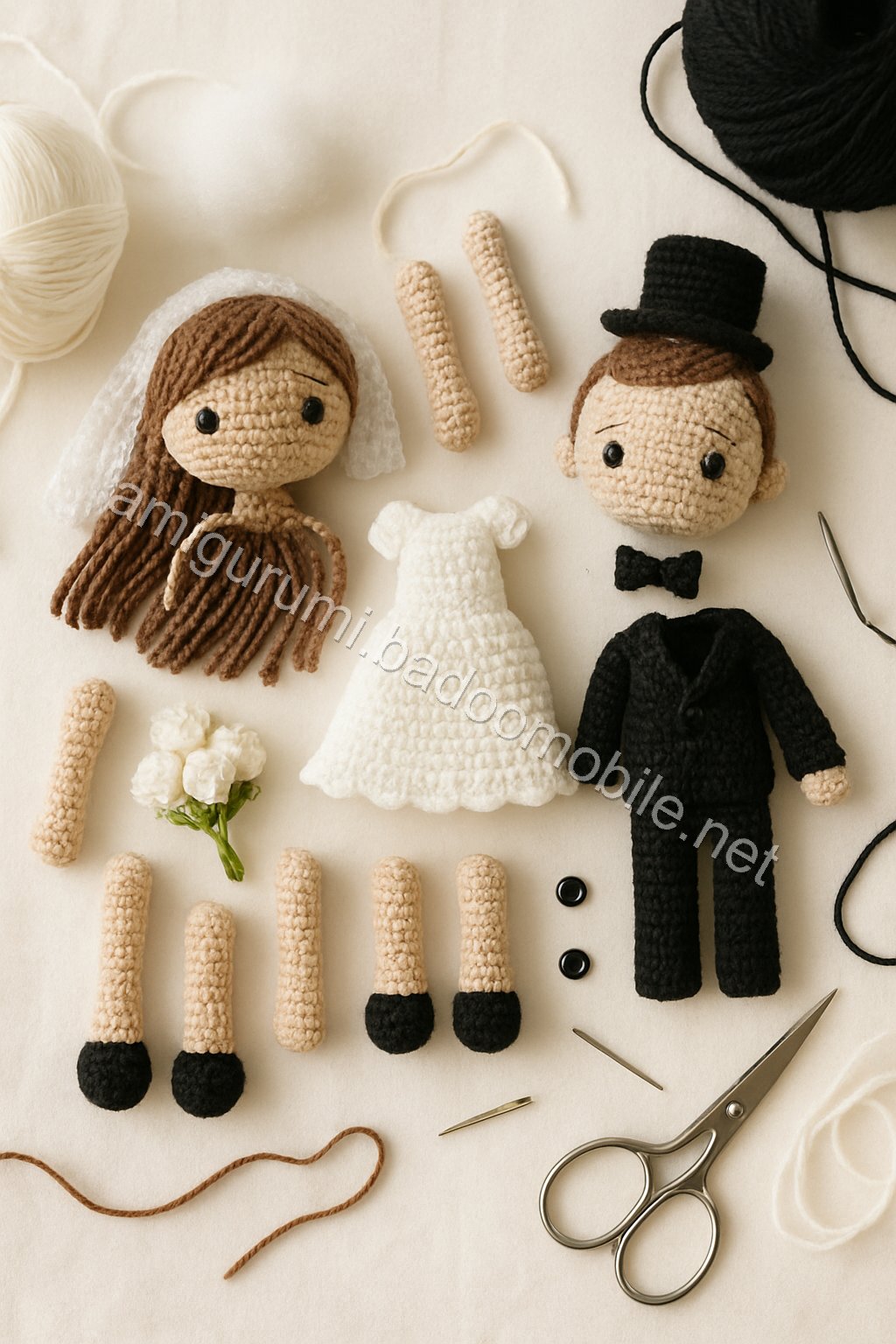 Amigurumi Romantic Couple Free Pattern
