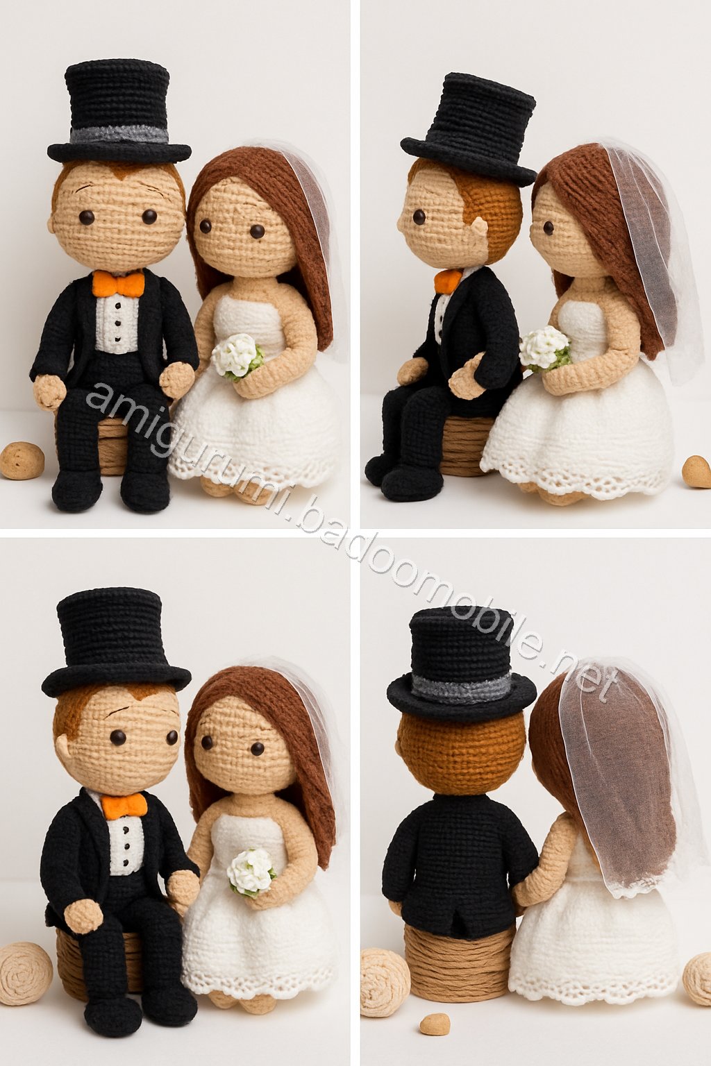 Amigurumi Romantic Couple Free Pattern