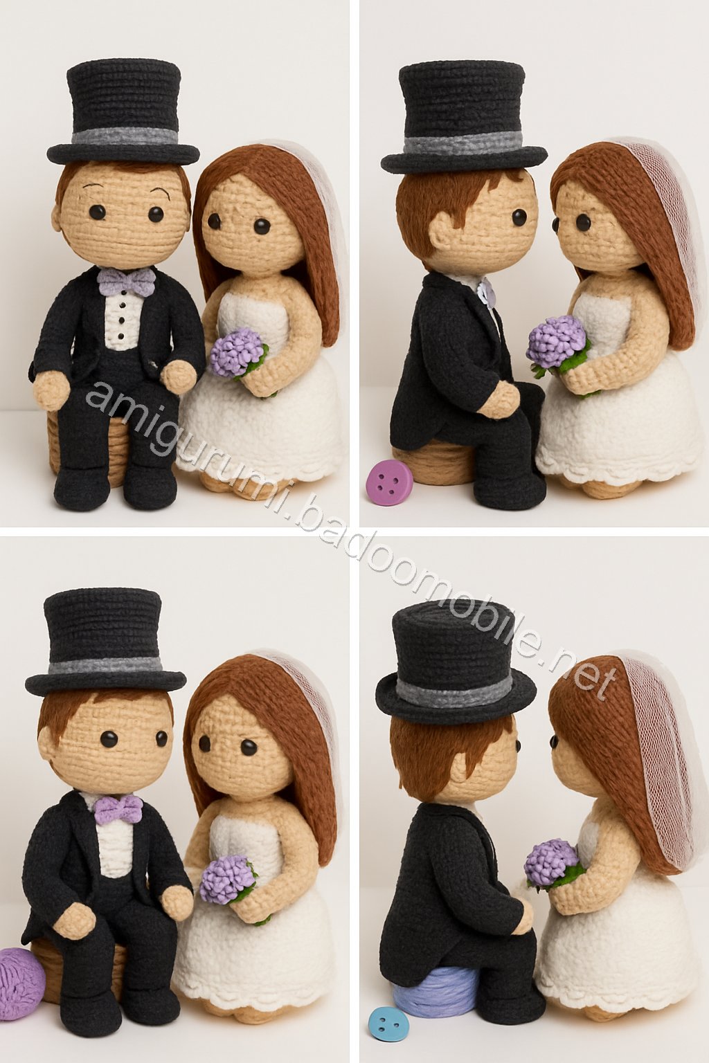 Amigurumi Romantic Couple Free Pattern